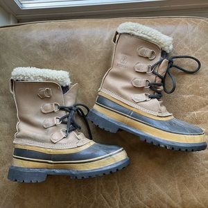 Sorel Caribou High Lace Up Boots